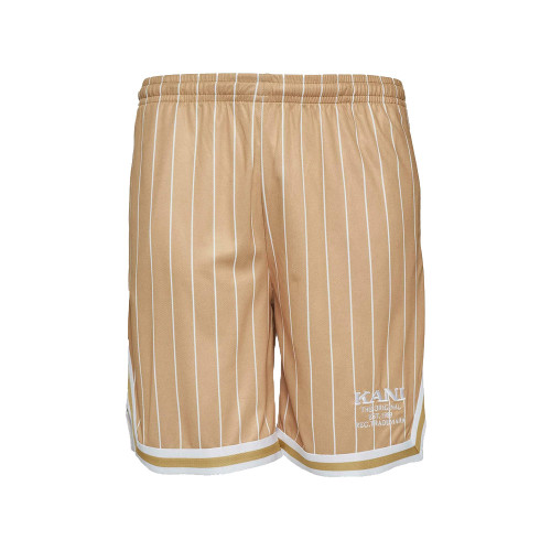 Karl Kani Ανδρικό σορτς Small Varsity Logo Pinstripe Mesh Shorts